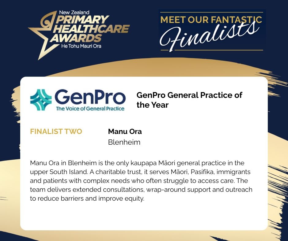 New Zealand Primary Healthcare Awards 2025